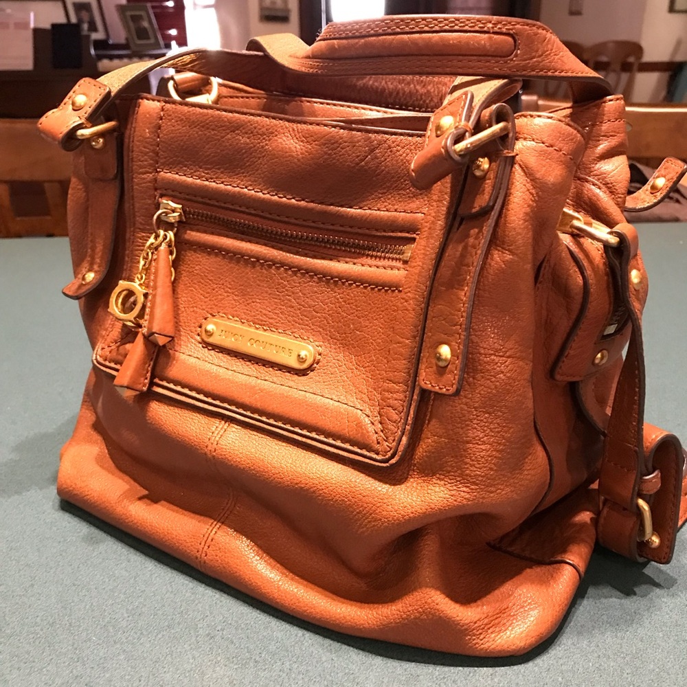 juicy couture leather vintage bag
